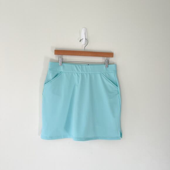 Peter Millar NWT Kate Sport Athletic Golf Pickleball Skort in Succulent Blue - Picture 1 of 8